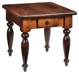 Wayside Custom Furniture Farmhouse End Table Wayside Furniture