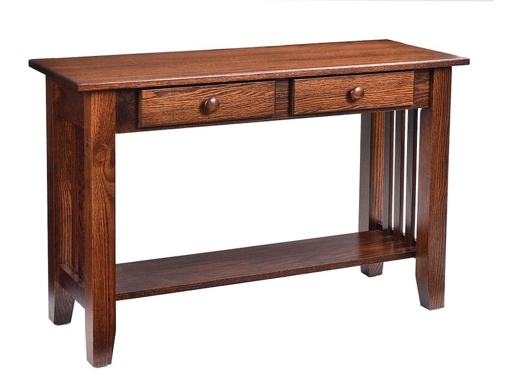 Mission Sofa Table By Wayside Custom Furniture At