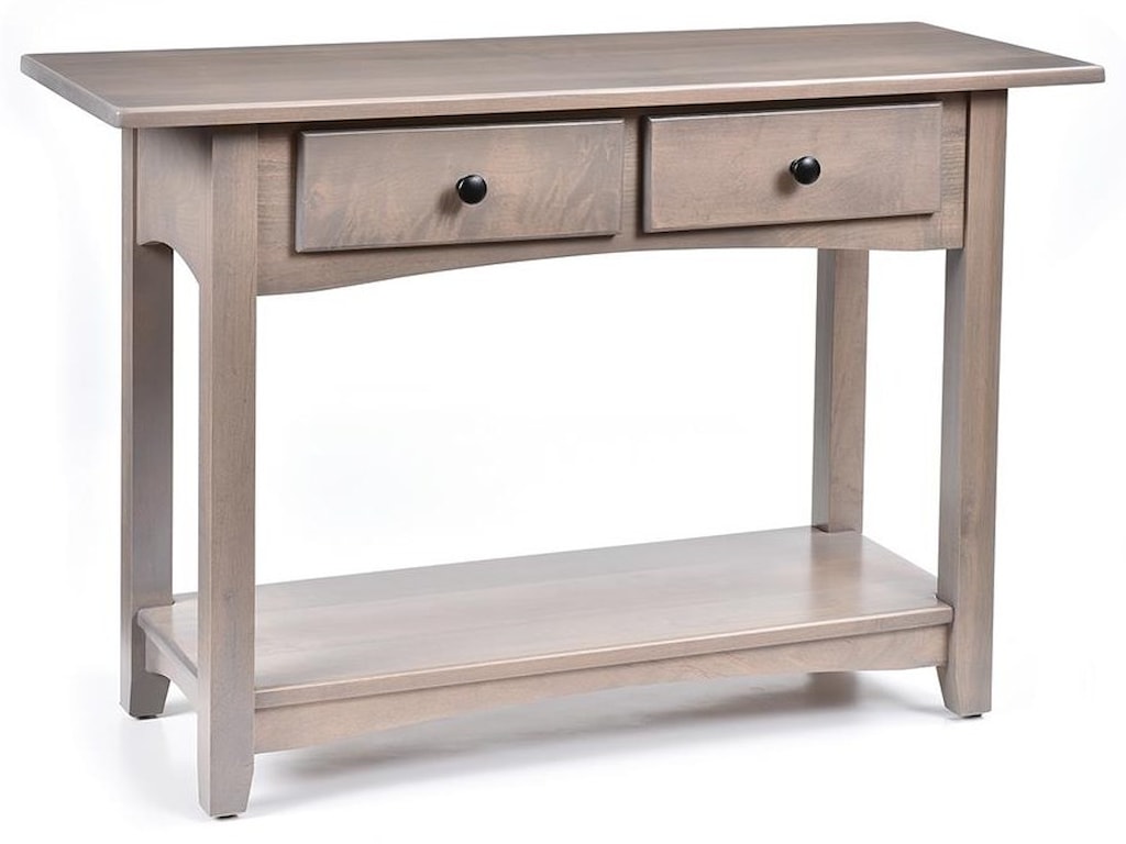 Modern Shaker Sofa Table By Wayside Custom Furniture At