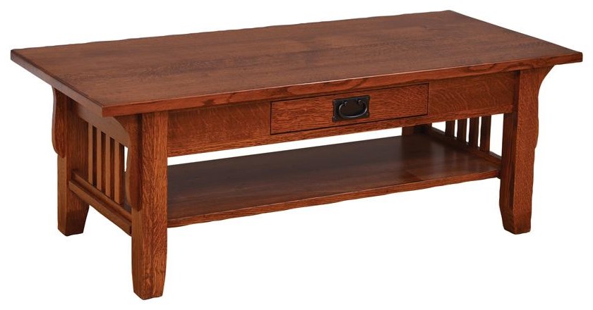 Wayside Custom Furniture Old World Mission Cocktail Table Wayside Furniture Cocktail Coffee Tables