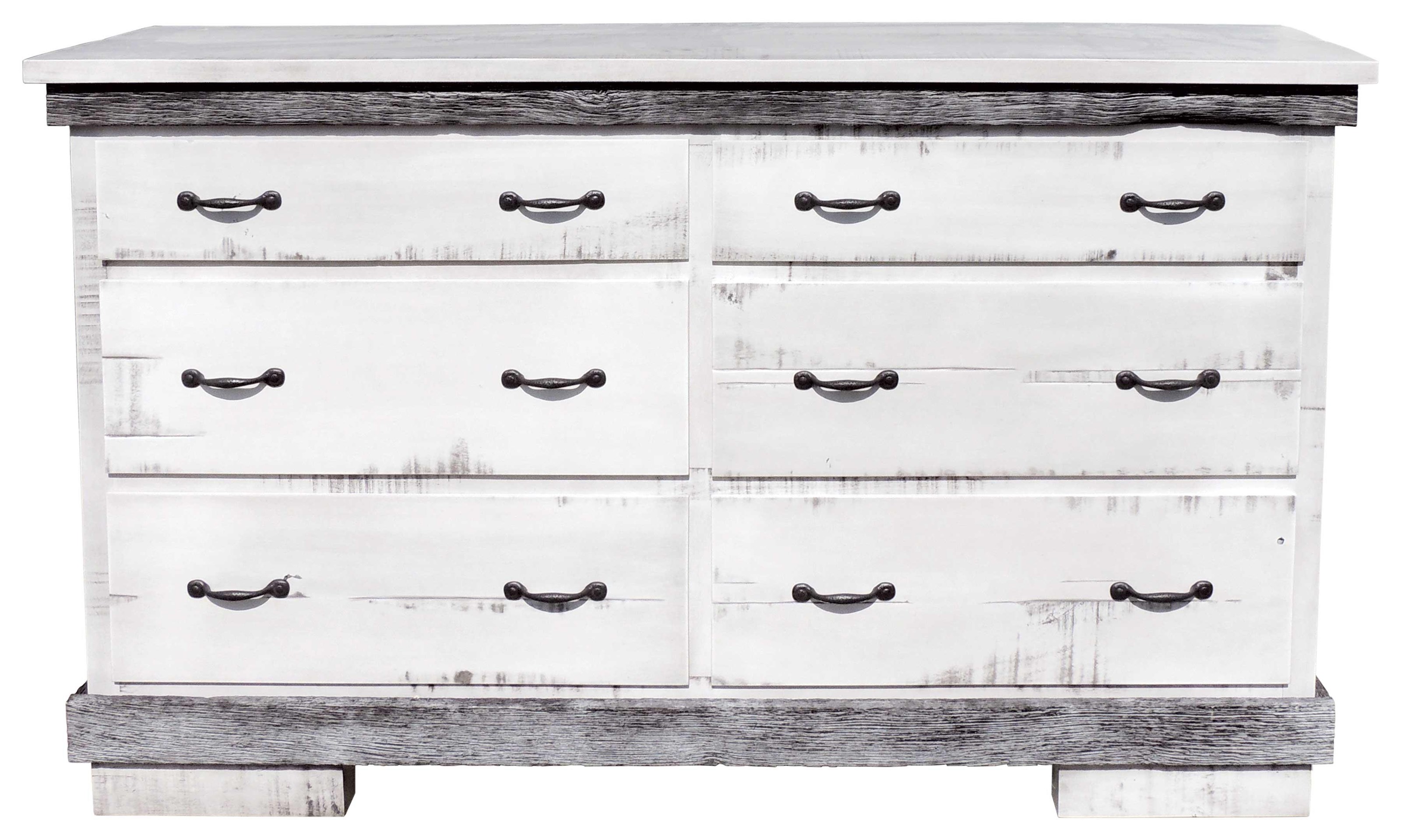 Wayside Custom Furniture Flint Ridge 6 Drawer Dresser Wayside