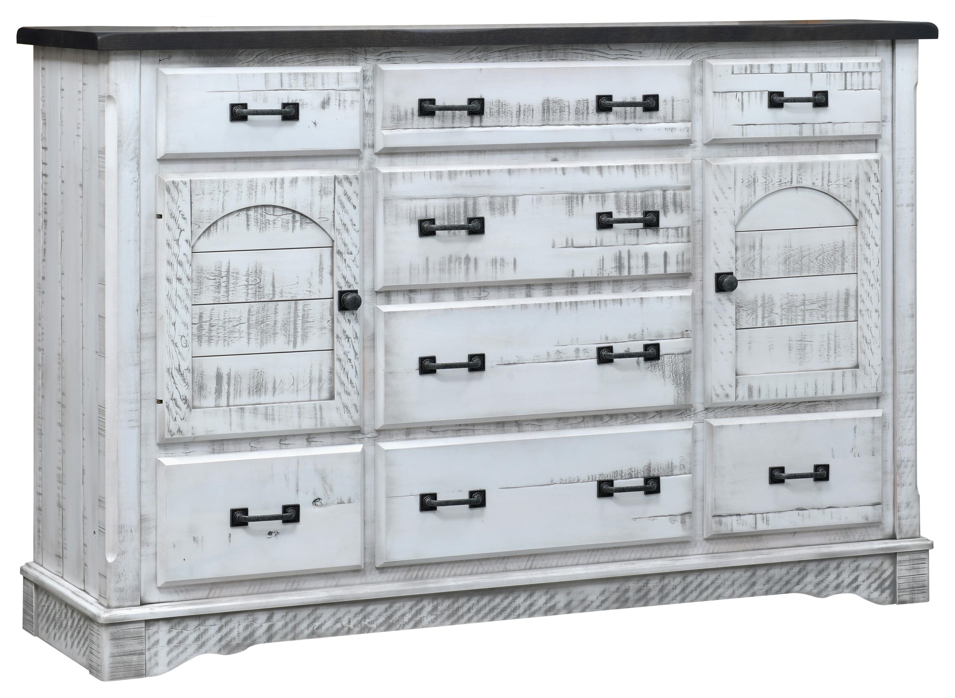 Wayside Custom Furniture Cottage Retreat 8 Drawer 2 Door Mule