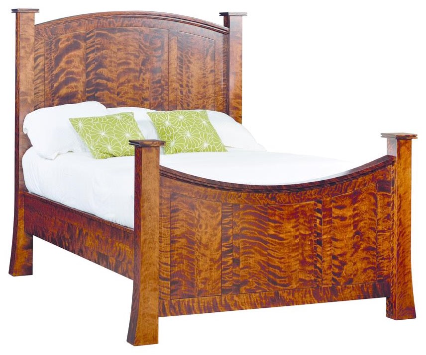 Wayside Custom Furniture Linmore Queen Bed Wayside Furniture Panel Beds