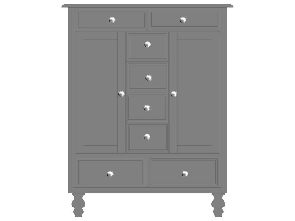 Wayside Custom Furniture Newport Sweater Chest Wayside Furniture