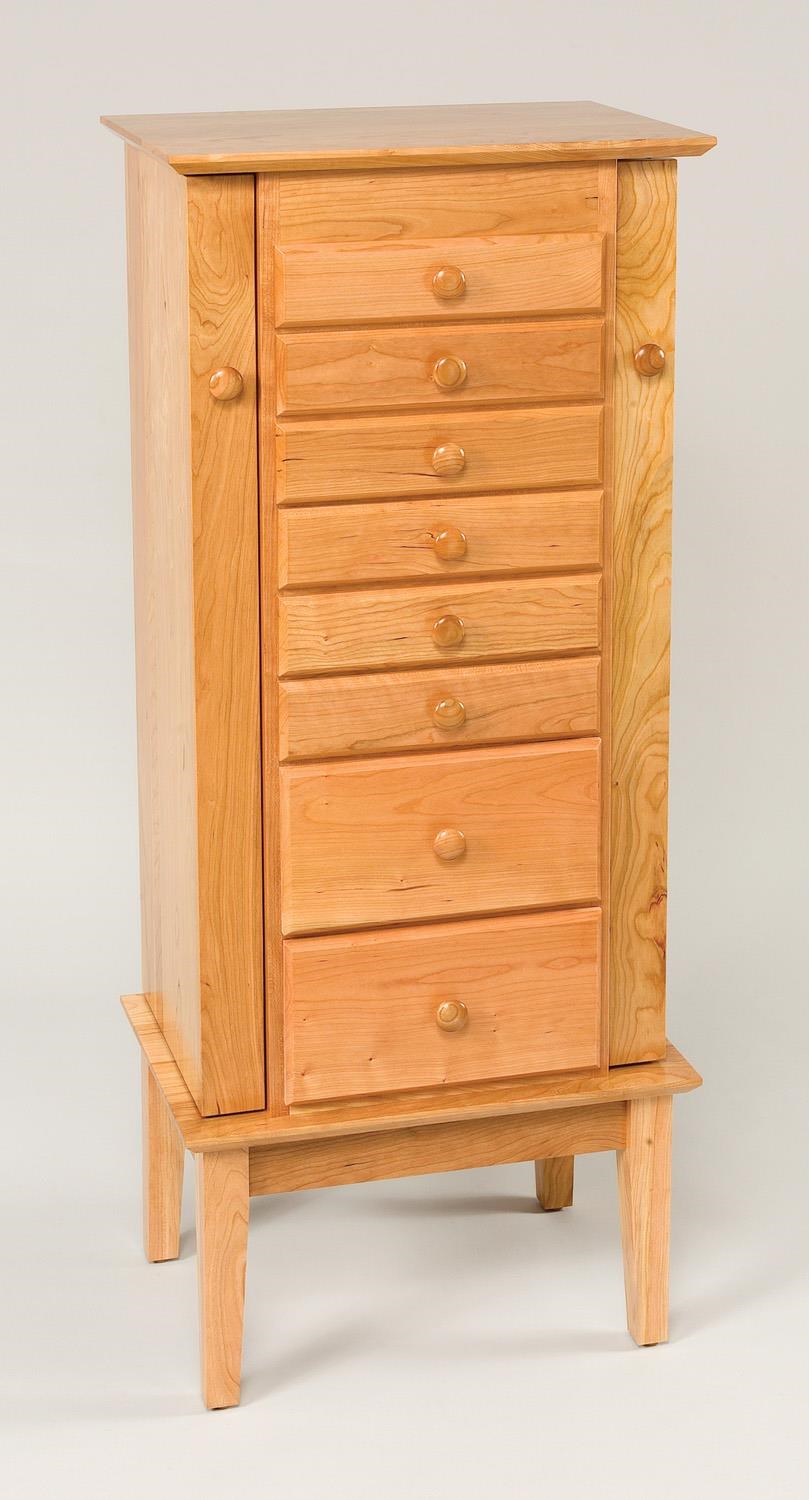 Wayside Custom Furniture Jewelry Storage 48 Shaker Jewelry