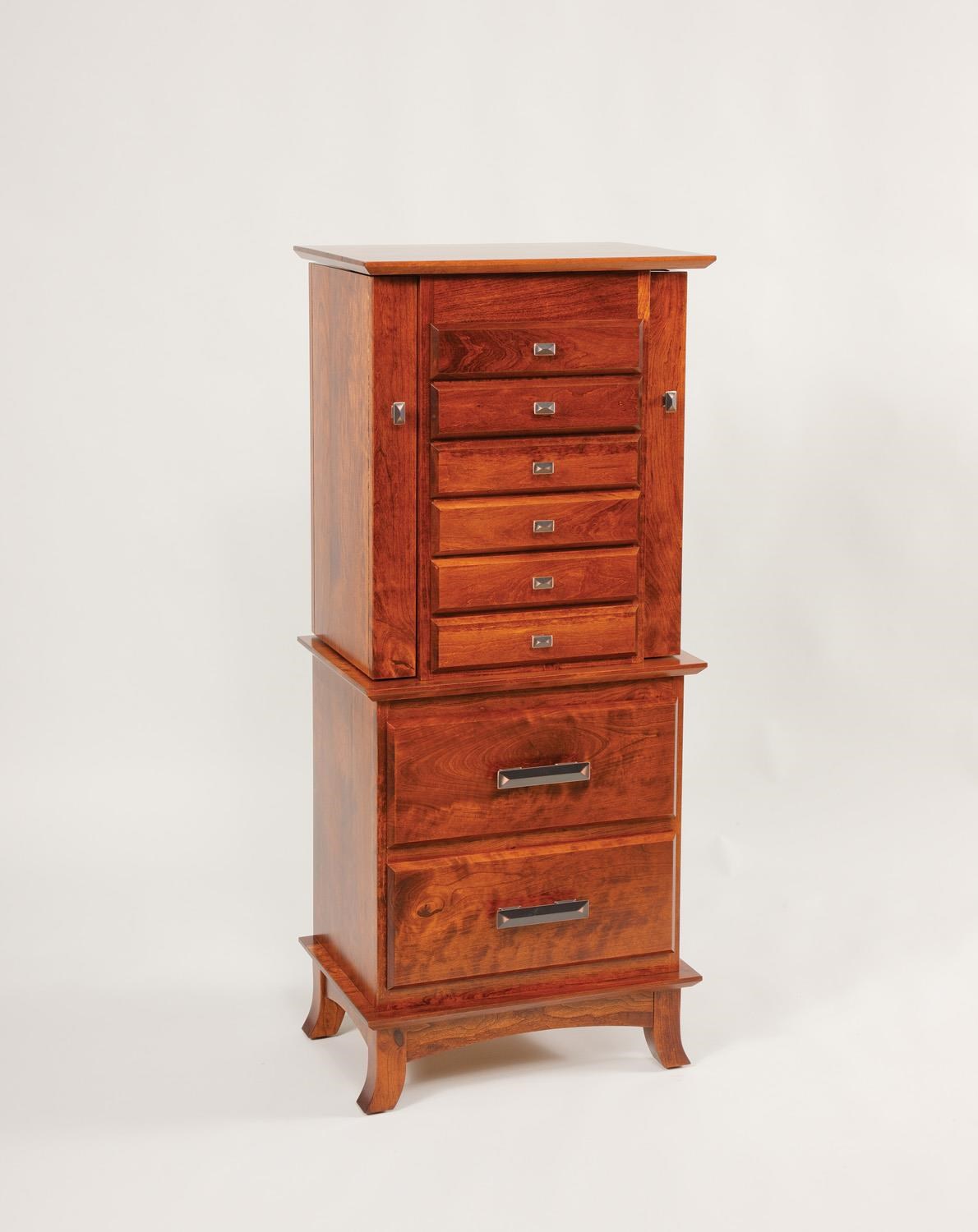 Wayside Custom Furniture Jewelry Storage 48 Split Shaker Jewelry