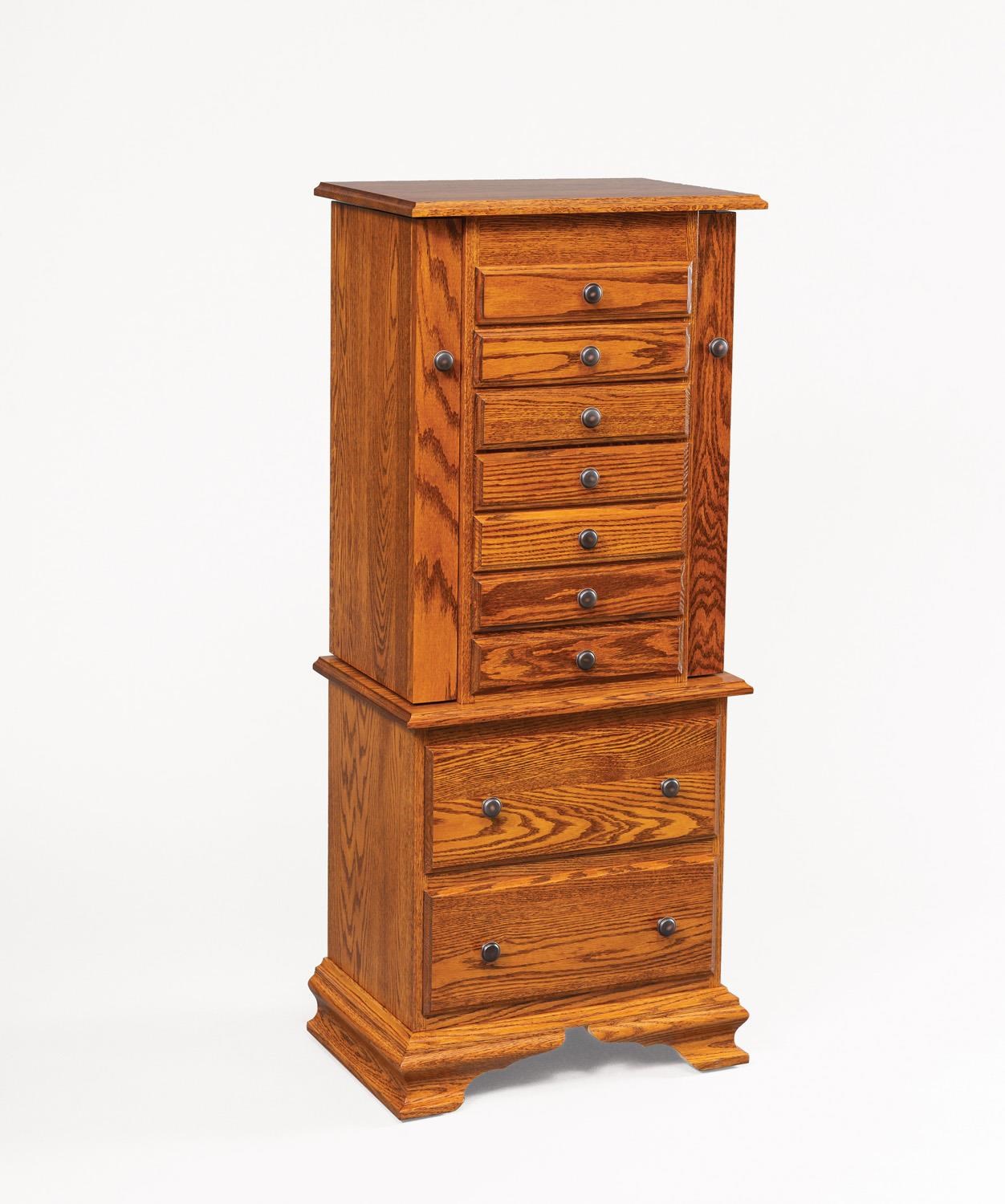 Wayside Custom Furniture Jewelry Storage 48 Deluxe Jewelry