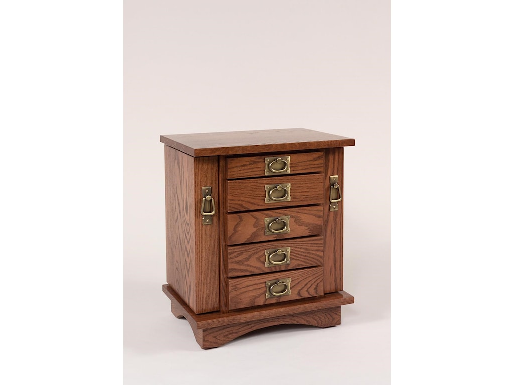 Wayside Custom Furniture Jewelry Storage 20 Dresser Top Jewelry