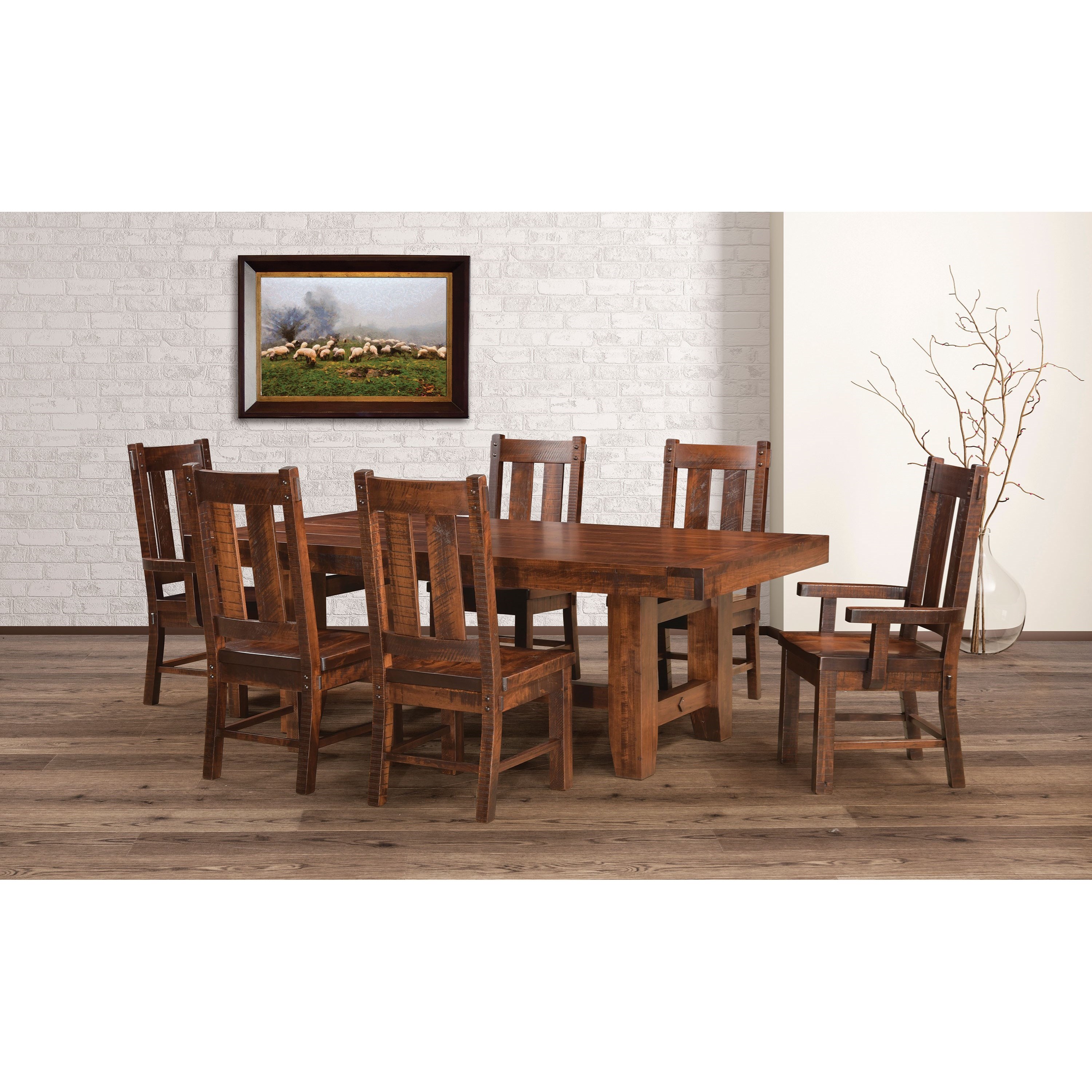 Weaver Woodcraft Houston Customizable Dining Table Saugerties