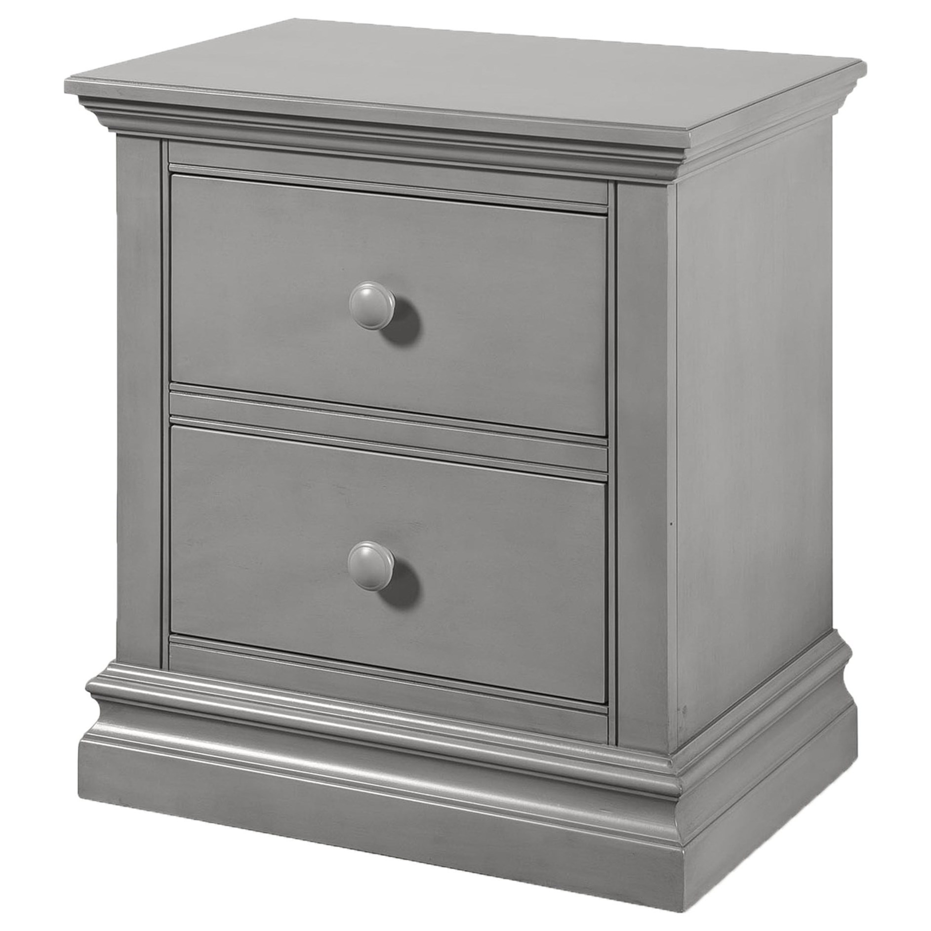 Pine Ridge Casual Nightstand With Two Drawers Sadler S Home Furnishings Nightstands