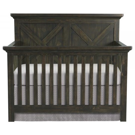 rustic convertible crib
