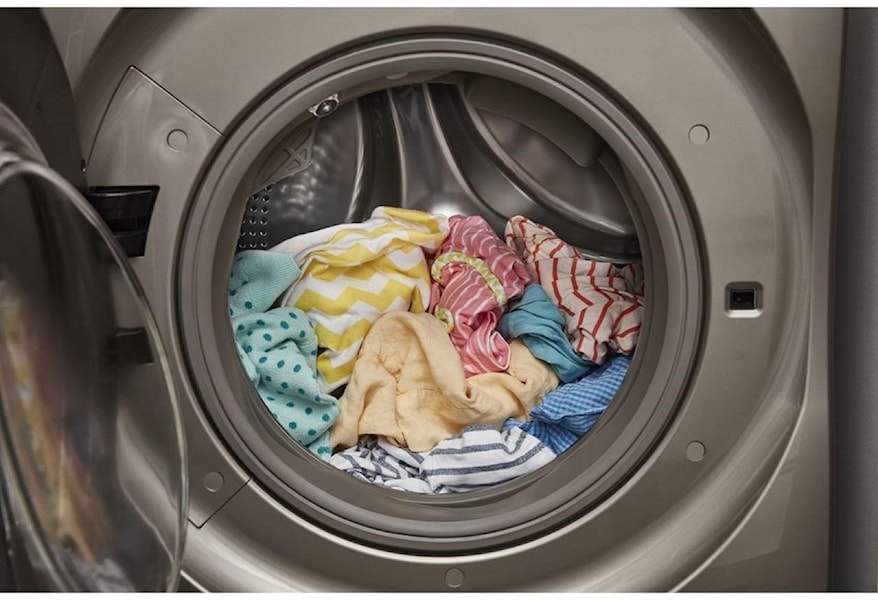 Whirlpool Wfc8090gx 2 8 Cu Ft Smart All In One Washer Dryer Furniture And Appliancemart All In One Washer Dryer Combo