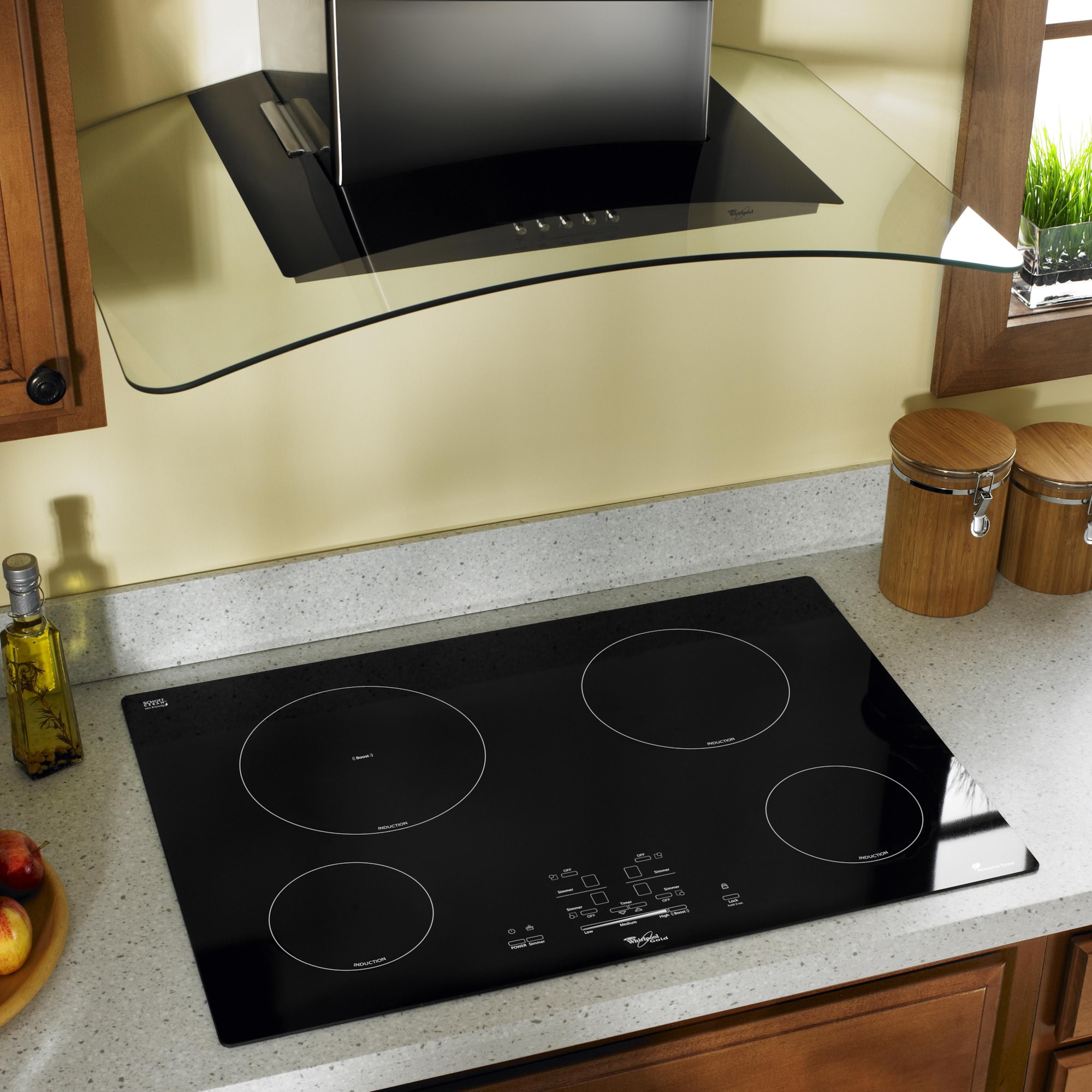 Whirlpool GCI3061XB 30 Built-In Electric Cooktop with 4 Induction Burners  | Westrich Furniture u0026 Appliances | Cooktop - Electric