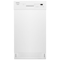 Whirlpool WDF518SAHW Small-Space Compact Dishwasher with Stainless Steel  Tub, Furniture and ApplianceMart