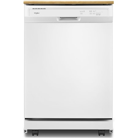 WDF518SAHB Whirlpool Small-Space Compact Dishwasher with Stainless