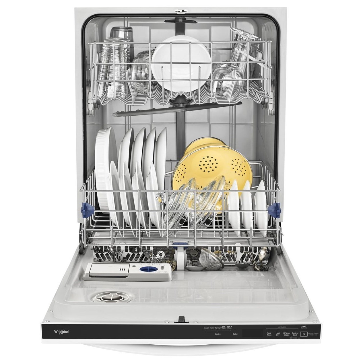 whirlpool dishwasher sensor cycle time