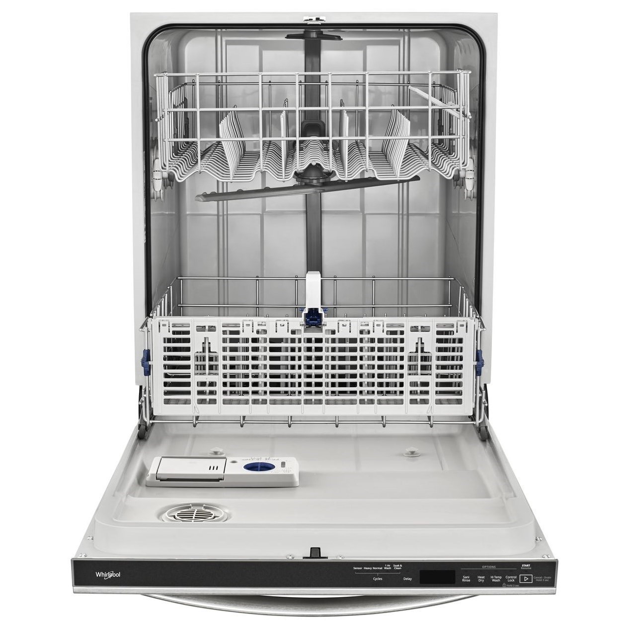 whirlpool dishwasher normal cycle time