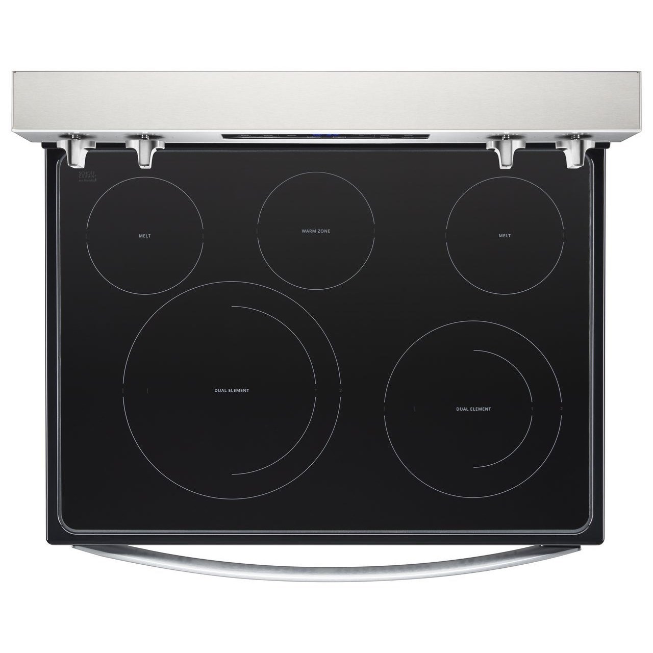 Whirlpool 5 3 Cu Ft Freestanding Electric Range With Fan