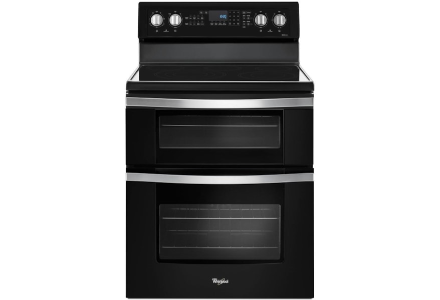 Whirlpool Wge745c0fe 6 7 Cu Ft Electric Double Oven Range With 6 7 Cu Ft Electric Double Oven Range