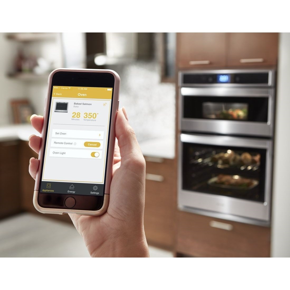 smart wall oven