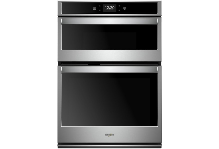 Whirlpool Woc75ec0hs 6 4 Cu Ft Smart Combination Wall Oven With Touchscreen Furniture And Appliancemart Ovens Electric With Microwave