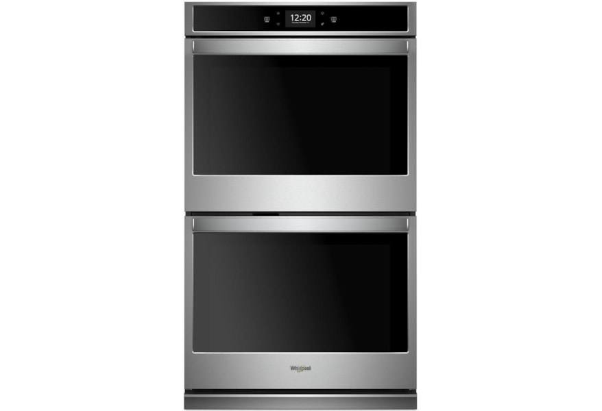 Whirlpool 10 0 Cu Ft Smart Double Wall Oven With True Convection Cooking Westrich Furniture Appliances Ovens Electric Double
