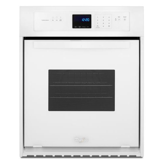 Whirlpool Wos11em4ew 3 1 Cu Ft Single Wall Oven With Accubake System Furniture And Appliancemart Ovens Electric Single