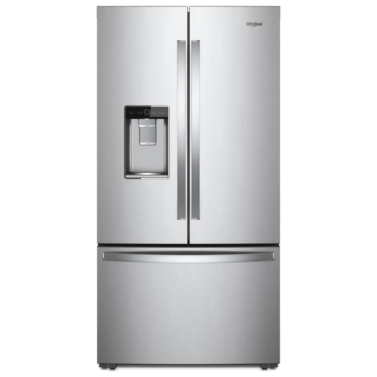 Whirlpool 36 Inch Wide Counter Depth French Door Refrigerator 24 Cu Ft Pedigo Furniture Refrigerator French Door