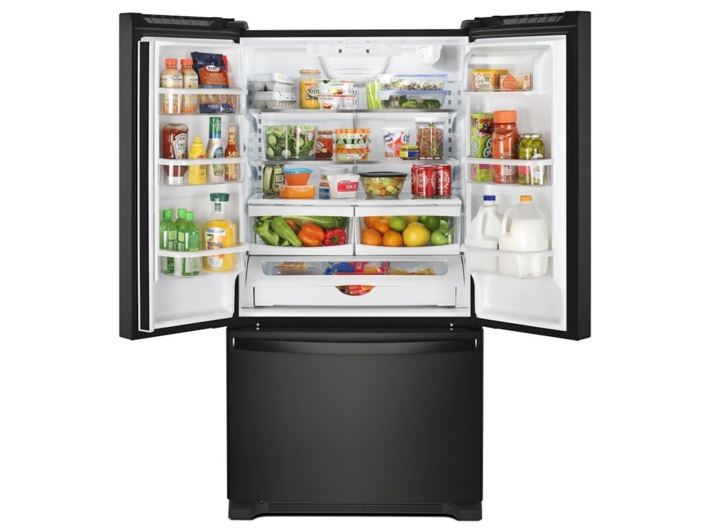 Whirlpool 33 Inch Wide French Door Refrigerator 22 Cu Ft