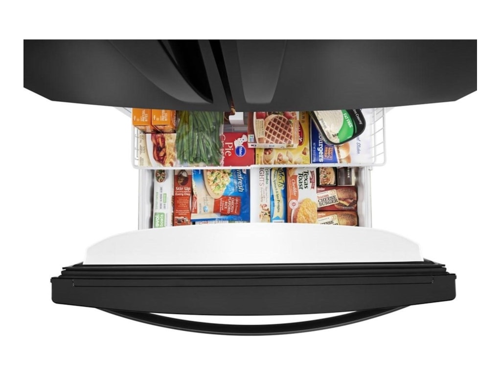 Whirlpool 33 Inch Wide French Door Refrigerator 22 Cu Ft