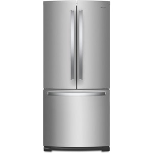 Whirlpool 30 Inch Wide French Door Refrigerator 20 Cu Ft Westrich Furniture Appliances Refrigerator French Door