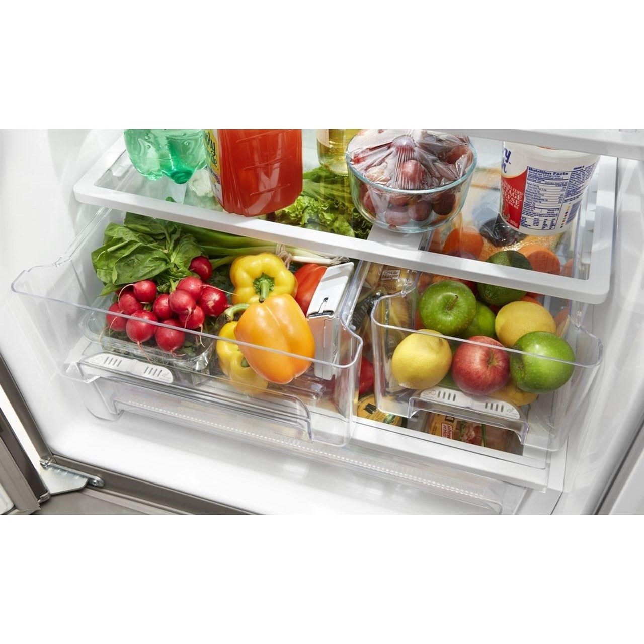 Whirlpool 30 Inch Wide French Door Refrigerator 20 Cu Ft Wilcox Furniture Refrigerator French Door