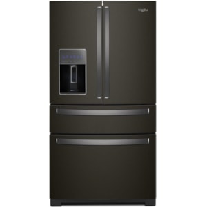 Whirlpool 36 Inch Wide 4 Door Refrigerator With Exterior Drawer 26 Cu Ft Wilcox Furniture Refrigerator French Door
