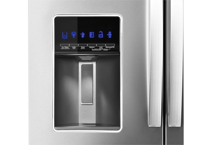 French Door Refrigerators 26 Cu Ft 36 Wide 4 Door Refrigerator