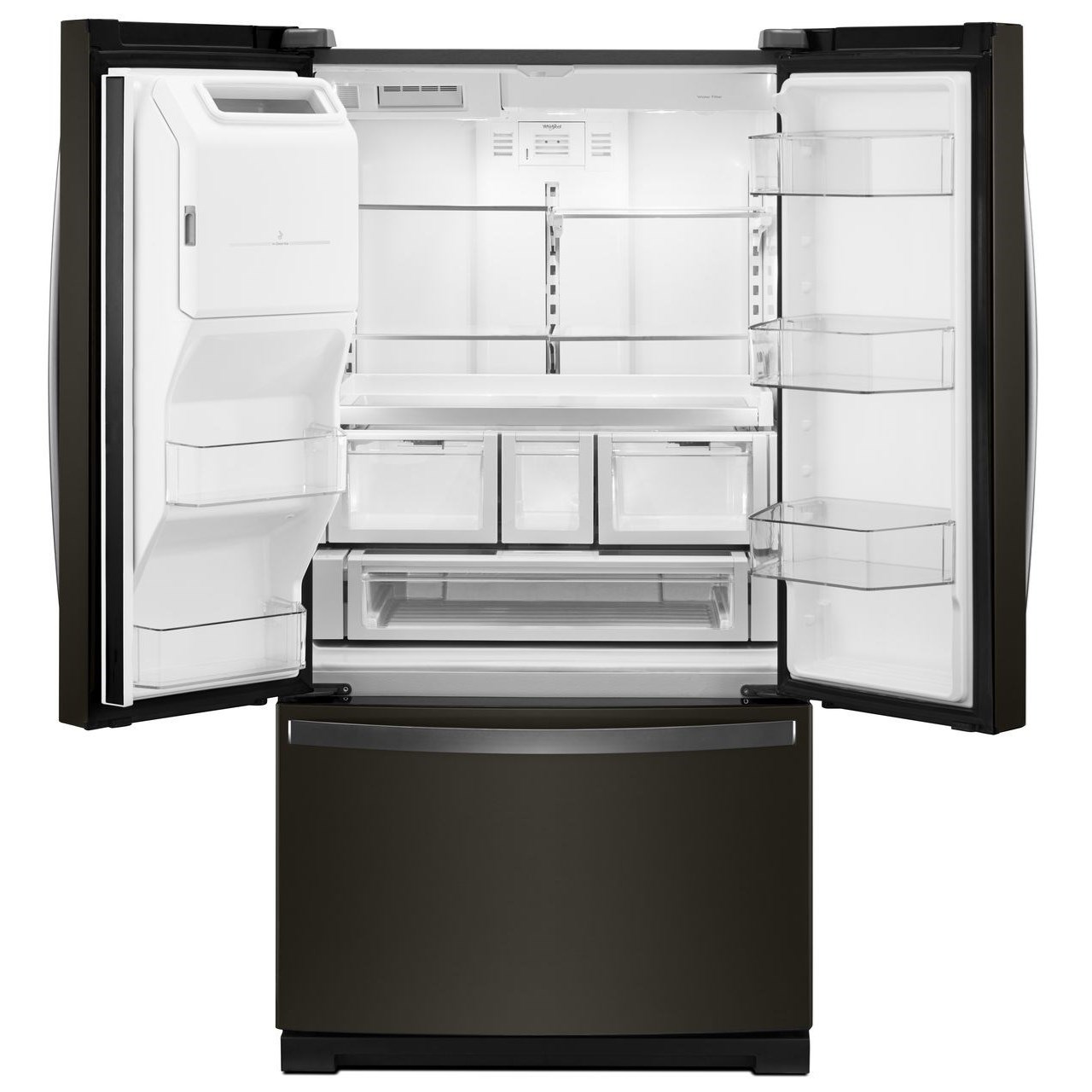 whirlpool 27 cubic foot refrigerator