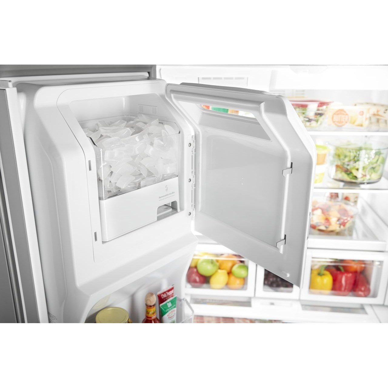 Whirlpool Wrf767sdhz Energy Star 27 Cu Ft French Door Refrigerator Furniture And Appliancemart Refrigerator French Door