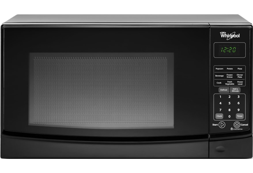 Whirlpool Wmc10007ab 0 7 Cu Ft Countertop Microwave With 700