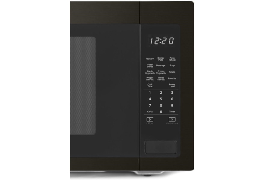 Whirlpool 2 2 Cu Ft Countertop Microwave With Sensor Cooking