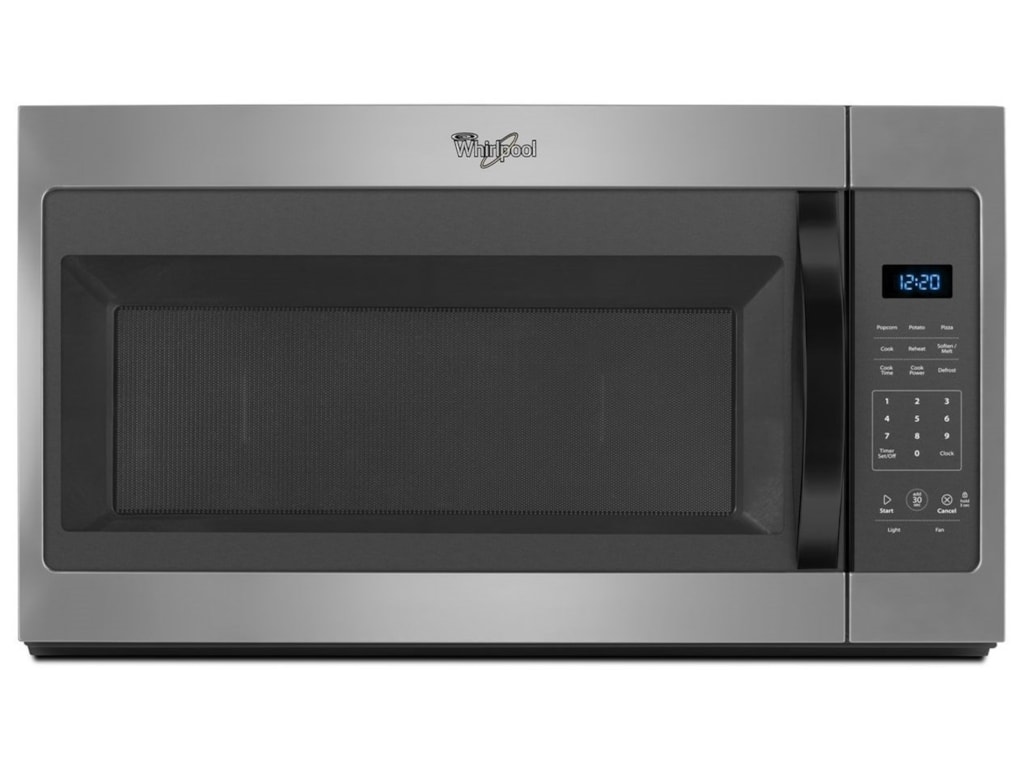 Whirlpool Wmh31017fd1 7 Cu Ft Microwave Hood Combination With Whirlpool Microwaves Whirlpool1 7 Cu Ft Microwave Hood Combination