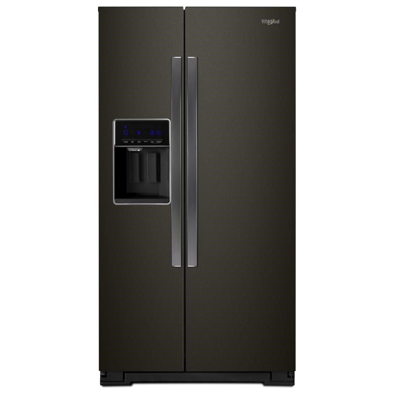 how wide is a side by side fridge