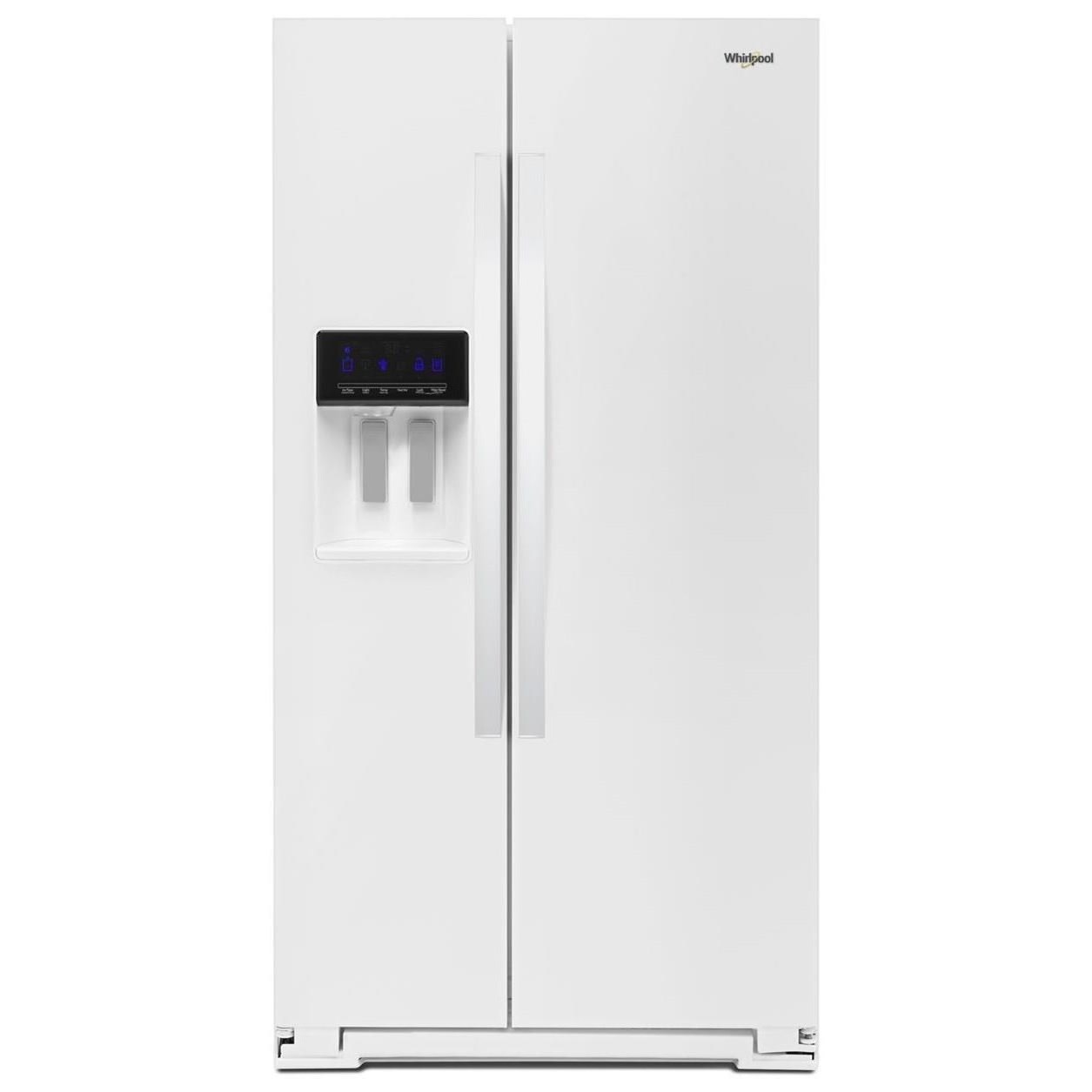 how wide is a side by side fridge