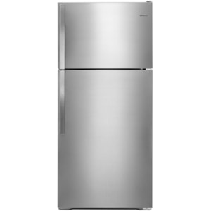 Whirlpool 14 Cu Ft Energy Star Top Freezer Refrigerator With Freezer Temperature Control Westrich Furniture Appliances Refrigerator Top Freezer