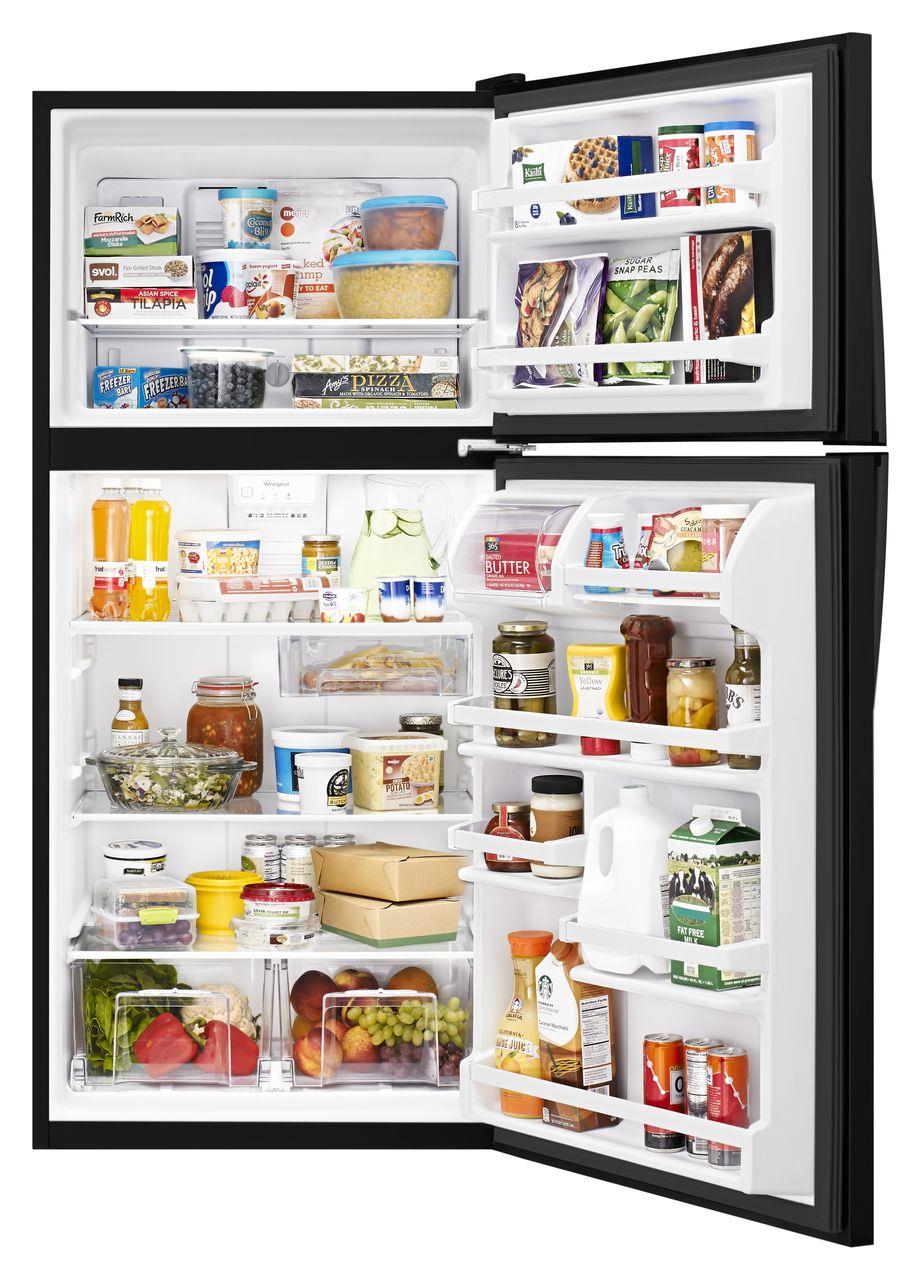 whirlpool refrigerator top mount