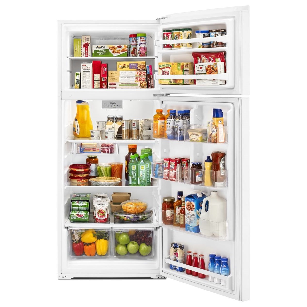 whirlpool 28 inch refrigerator