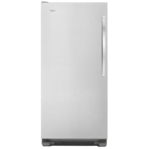 Whirlpool 18 Cu Ft Sidekicks All Freezer With Fast Freeze Westrich Furniture Appliances Freezers Upright Frost Free
