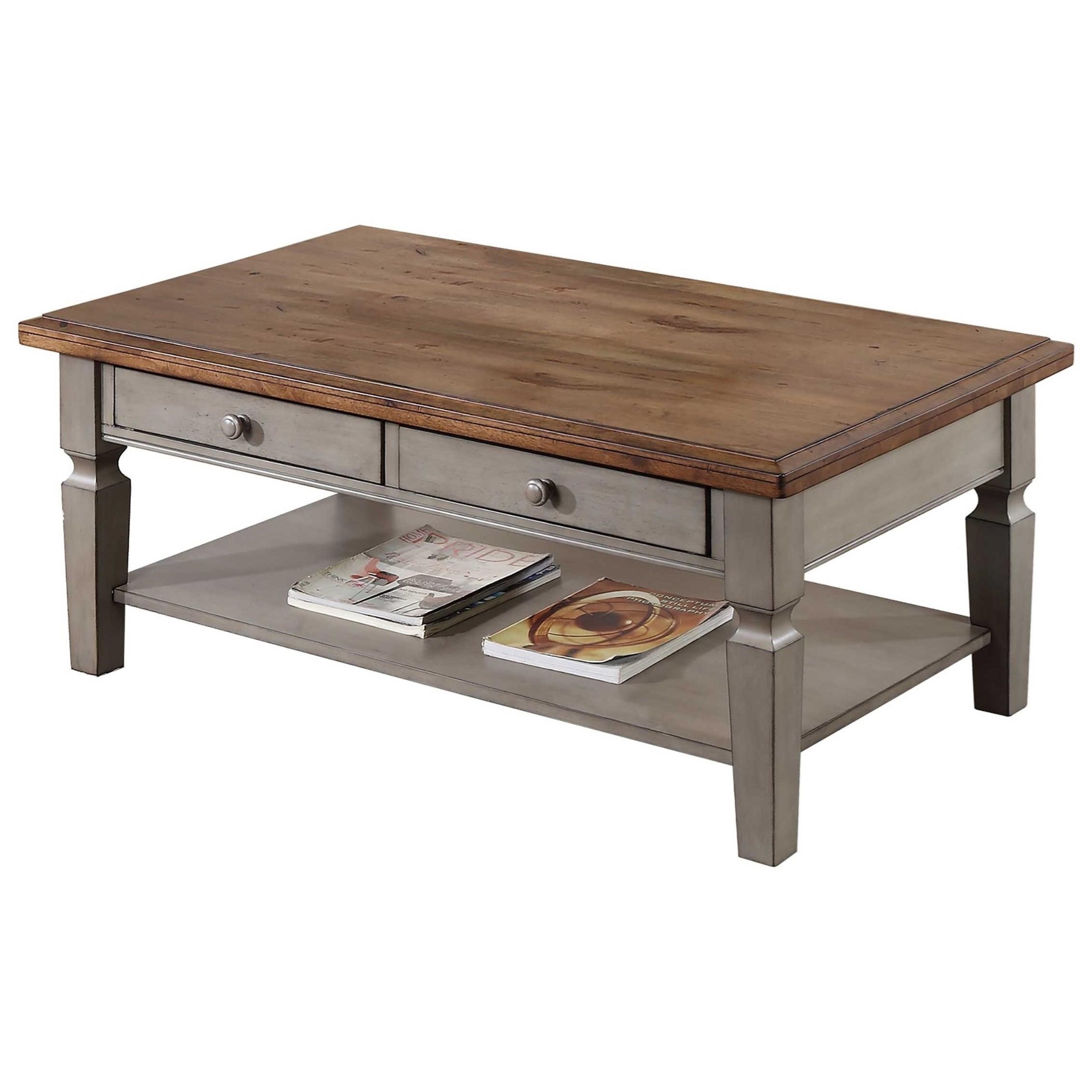 Winners Only Barnwell Ab100c 48 Coffee Table With Shelf Dunk