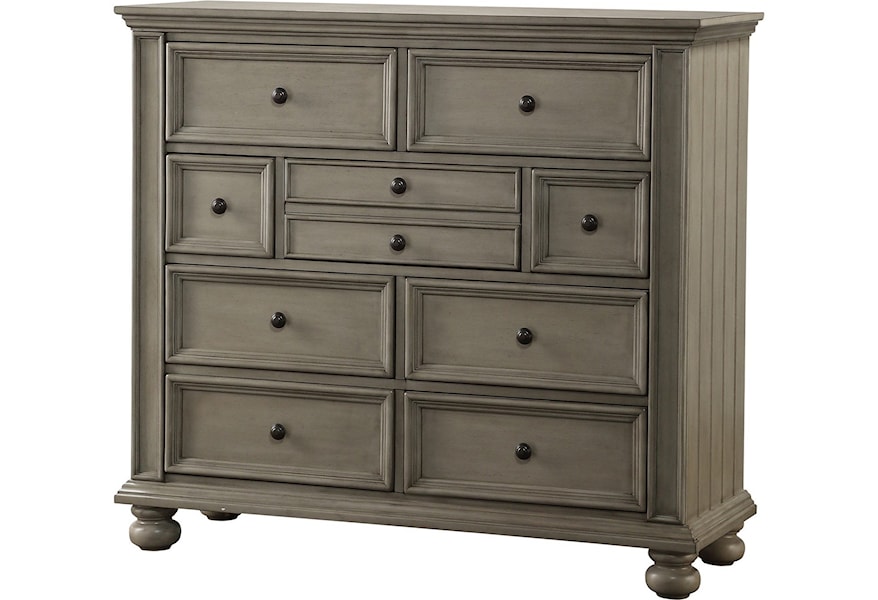 Winners Only Barnwell Bb2006y Relaxed Vintage Dresser With Felt