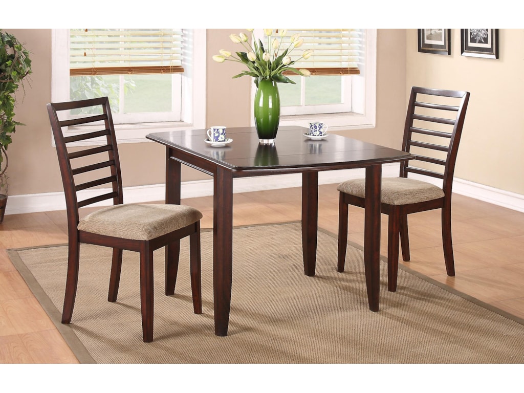 Winners Only Brownstone 50 Table And Chair Set With Upholstered Brownstone 50 Table And Chair Set With Upholstered Seat Cushions By Winners Only