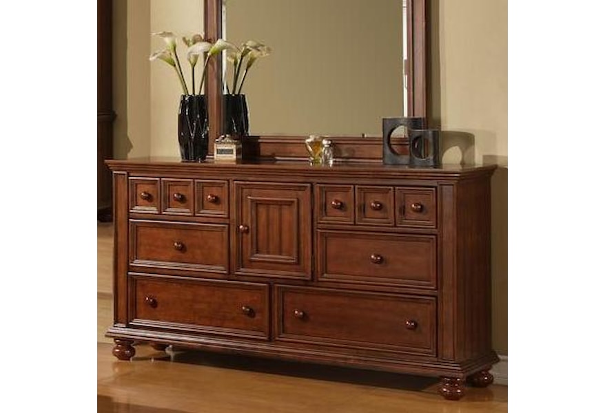 Winners Only Cape Cod Bg1006n 6 Drawer Dresser With One Door