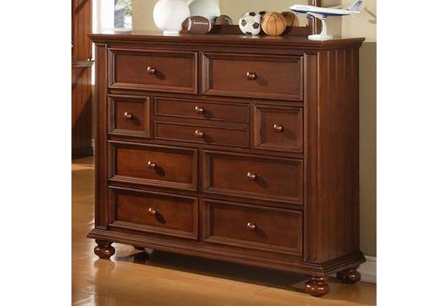 Winners Only Cape Cod Bg1006yn Youth Tall 9 Drawer Dresser Dunk